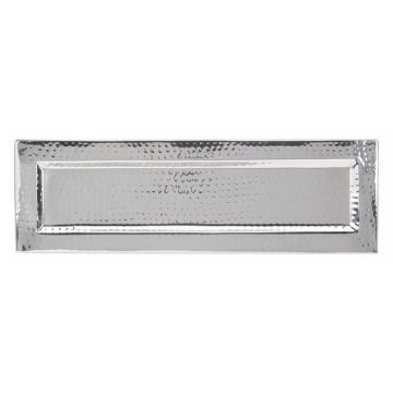 Image of Hammered Rectangular Tray 7"x23"